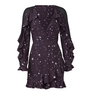 Fame & Partners •Midnight Sky Star Print Romper